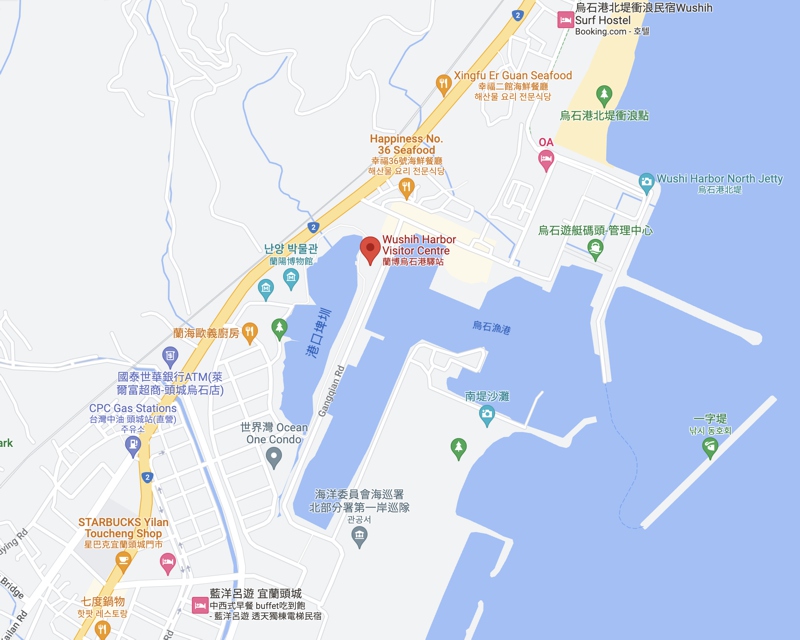 네비게이션 경로 우스항 생태 역(새 창 열기)