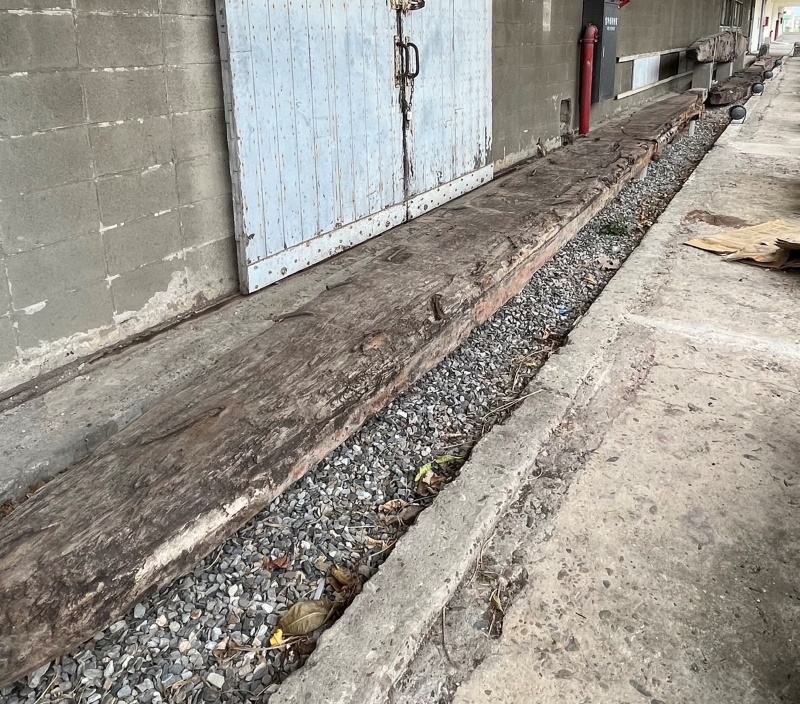 早期木造漁船的木質龍骨