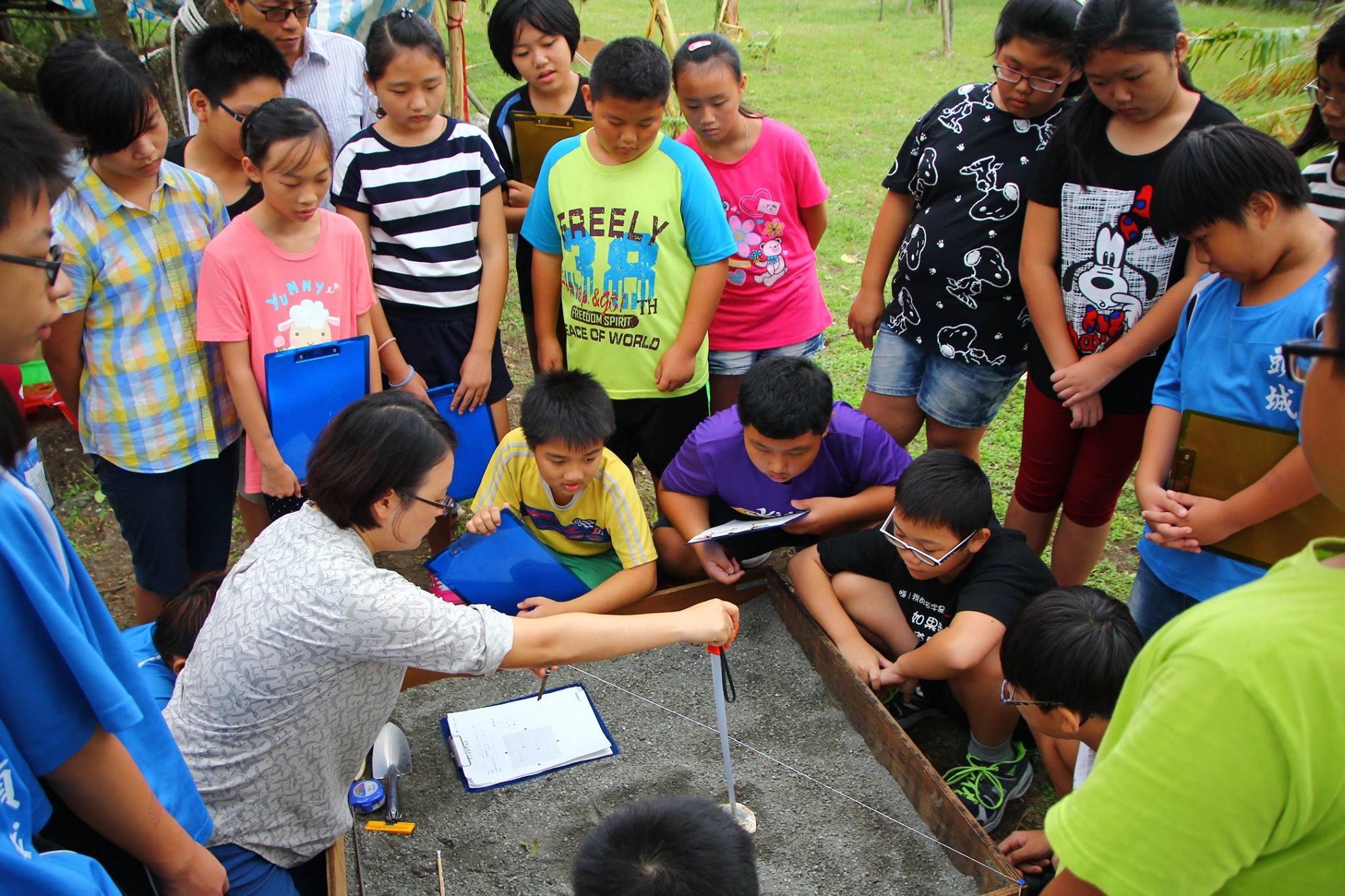 寫在地底的歷史-發掘篇課程執行照片