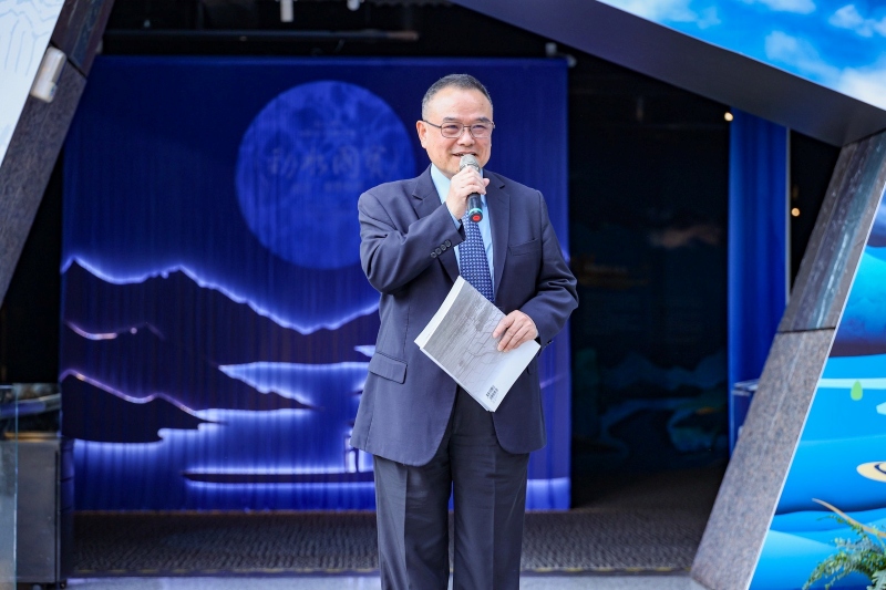 故宮蕭宗煌院長表示，故宮文物跨越雪山山脈，在蘭陽博物館與宜蘭鄉親相會，實踐「全民的故宮」願景
