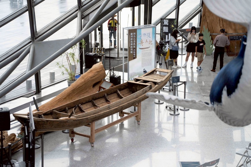 透過舟船修復與展示，民眾可以認識蘭陽平原河海地景與生活方式