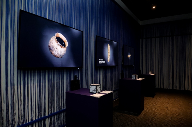 「勁水國寶－故宮x蘭博特展」，結合數位互動科技，認識與體驗國寶文物之美。